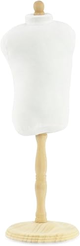 Emily Rose Forma de maniquí de muñeca de 18 pulgadas, relleno 100% de algodón para coser y exhibir, compatible con ropa para muñecas American Girl -