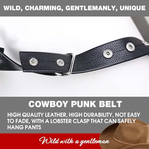 Fashion Belt for Men Leather Chest Harness Straps Adjustable Steampunk Gothic Shoulder Belt for Costume Halloween Parties2