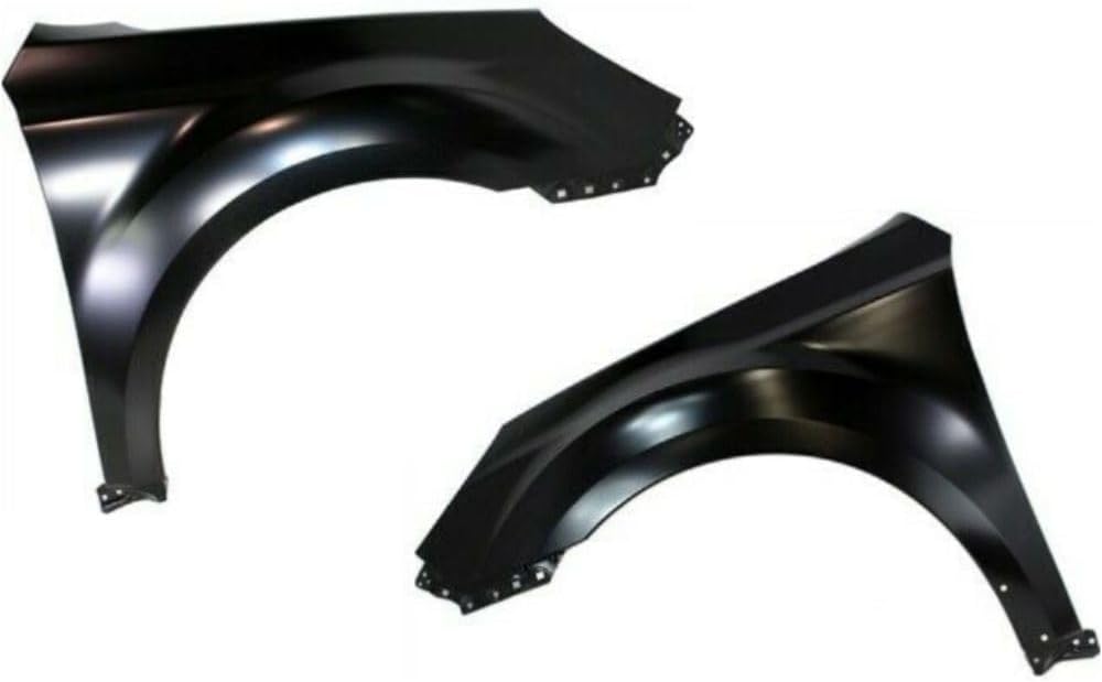 Quarter Panel Set of 2 Front Left Right Repair Patch Steel Primed for Legacy 2010-2014 Car without Holes