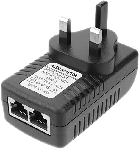 Multibao POE Power Supply Adapter 48v 0.5A PoE Injector adapter UK Wall Plug Power over Ethernet - Image 7