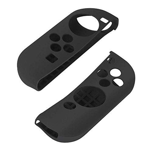 Case Silicone Nintendo Switch Proteção Para Controle Joy-con - Preto.
