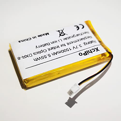 Xchipo 1500mAh 803048 Replacement Battery for Infant Optics DXR-8 Video Baby Monitors