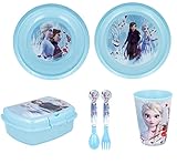 Práctica Vajilla que hará que las comidas de los más pequeños sean un momento más Divertido gracias a su decoración con los Personajes de sus Series y Películas Favoritas