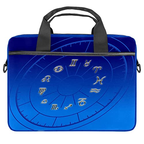 Sacoche ordinateur 13.3 pouces Poissons bleu pour le bureau et les cours