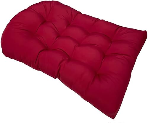 Miniatura 9 de TESICA Cesta colgante para silla, cojín de repuesto para huevos, cojín de hamaca impermeable para interiores y exteriores, cojín grueso para