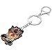 DALANE Acrílico Lindo Yorkshire Terrier Perro Llavero Cachorro Mascotas Joyería Regalos para Mujeres Niñas Niños Amantes Perros Llaves Coche Anillo Imagen de DALANE Acrílico Lindo Yorkshire Terrier Perro Llavero Cachorro Mascotas Joyería Regalos para Mujeres Niñas Niños Amantes Perros Llaves Coche Anillo