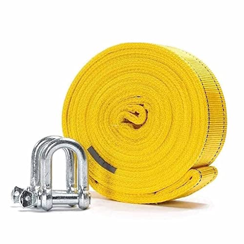 Sangles de remorquage robustes 5m pour sortir un 4x4 de la boue ou du sable