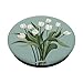 Sage Green Tulip Flower Bouquet Floral PopSockets Adhesive PopGrip