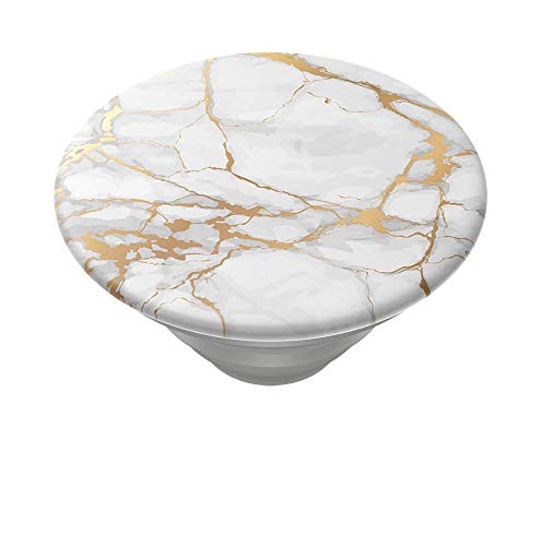 PopSockets Adhesive Phone Grip, Holder, Phone Stand, Gold - Gold Lutz Marble by PopSockets - Image 6