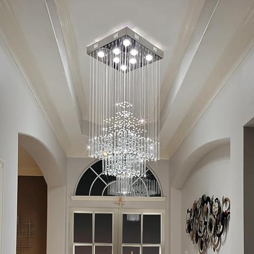 Crystal Chandelier Modern Chandelier Modern 8 Lights Square Chandelier Light