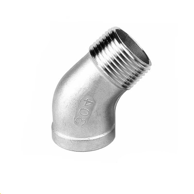 Codos BSP, Codo de 90 Grados en ángulo 3/8", 1/2" y 1/4" Acero Inoxidable SS304 Hembra(90 D Female Thread,1/2")
