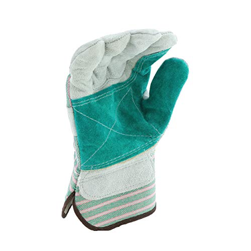 West Chester 500DP Split Cowhide Leather Glove - [Pack of 12 Pairs] 10.5 in. (L), 5.25 in. (W), X Large Double Palm Glove with 2.5 in. Safety Cuff - Thumbnail 5