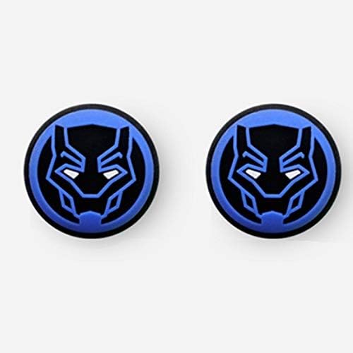 Silicone Analog Controller Grips Cap Thumb Stick Joystick Cover for PS4 PS3 Xbox 360 Xbox One Nitntend Switch Pro Wii u Controller Game Accessories (Panther)