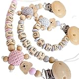 PERSONALISIERTES BABYGESCHENK - Personalisierte Geschenke zur Geburt machen Freude. Verschenken Sie die Babykette mit Namen an neue Erdenbürger