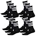 Produktbild adidas 12 Paar CSH CREW 12p Tennissocken Sportspocken Unisex, Farbe:Black, Socken & Strümpfe:46-48