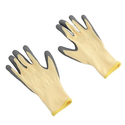 Guantes de Trabajo con Aislamiento Ignífugo para Mantenimiento Eléctrico, Guantes de Electricista de Goma con Resistencia Al Voltaje