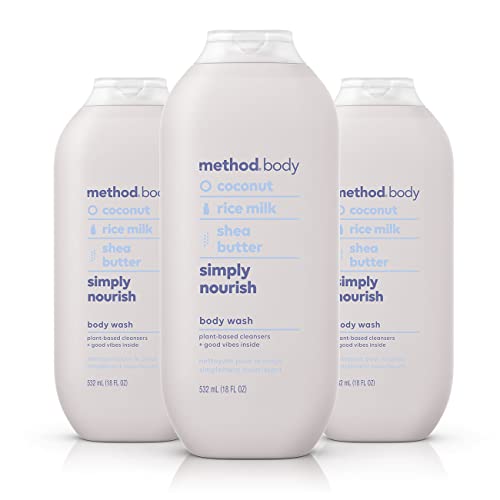 Method Body Wash, Simply Nourish, Paraben and Phthalate Free, Biodegradable ...