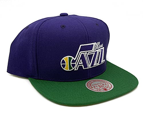 Mitchell & Ness New Orleans Jazz Ajustable Snapback miniatura 2