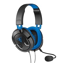 Turtle Beach - سماعة ألعاب ستيريو مضخمة Ear Force Recon 60P PS4، متوافقة مع Xbox One مع وحدة تحكم Xbox One مع مقبس سماعة رأس مقاس 3.5 مم، وPS3