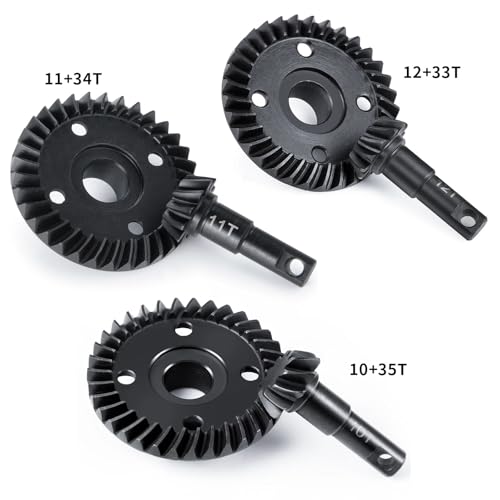 Engranajes de acero helicoidales para reparar la transmisión desgastada del TRX4 1/10 2