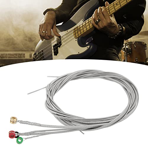 Cordas para Baixo Elétrico Conjunto de Cordas para Guitarra Acessórios para Instrumentos Acessórios