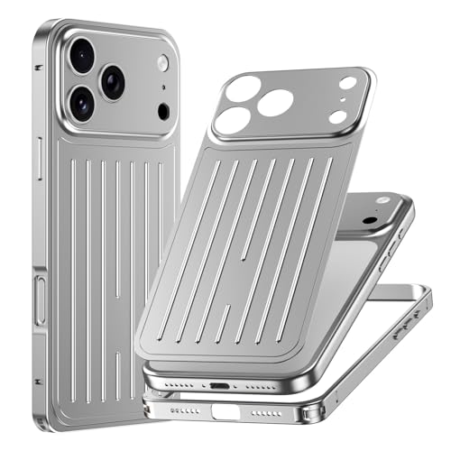 Coque iPhone Air argent pour éviter les bris d'écran avec cadre métal
