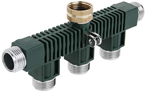 Orbit 62019 5-Way Zinc Hose Faucet Valve Manifold - Thumbnail 3