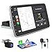 Hexinex Autoradio Android 13 Universel 1 Din | 2Go + 64Go| Écran Tactile HD 10 Pouces | CarPlay & Android Auto Intégrés | Caméra de Recul | GPS, WiFi 5G, Bluetooth 5.0, FM RDS, Commandes au Volant