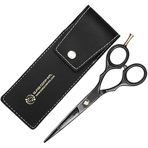 Professional Hairdressing Scissors Barber Salon Haircutting 6" Single Shears (Black) Cover