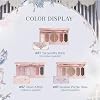 Flower Knows Butterfly Cloud Collar Embossed Six-Color Makeup Palette,Beige Face Palette with 4 Matte + 2 Shimmer Shades,Blendable Smooth Cute Make Up,0.23 oz(01 Terracotta Brick)