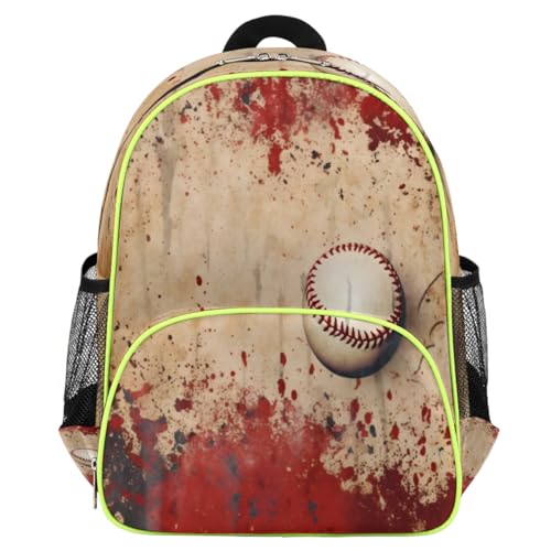Sac à dos vintage enfants baseball mignon premier sac doudou pour moments inoubliables
