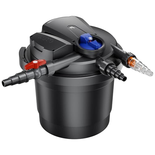 SunSun CPA-5000 Filtro a pressione per laghetto con UVC da 11 W integrato Per max 8.000 litri