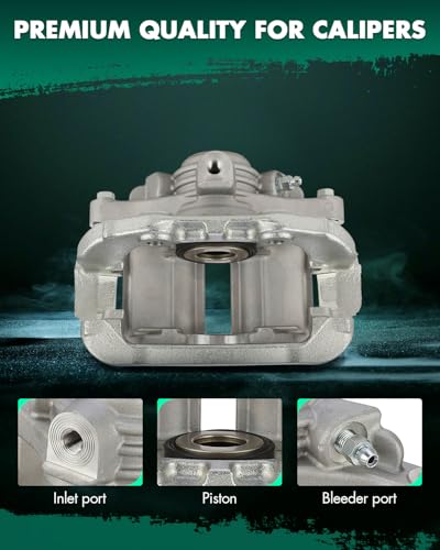 Image of SCITOO - Rear Right Disc Brake Caliper Assembly w /Bracket For Chevy,For GMC,For Isuzu,For Oldsmobile Models - For Blazer,For Bravada,For Hombre,For Jimmy,For S10,For Sonoma 18B4713