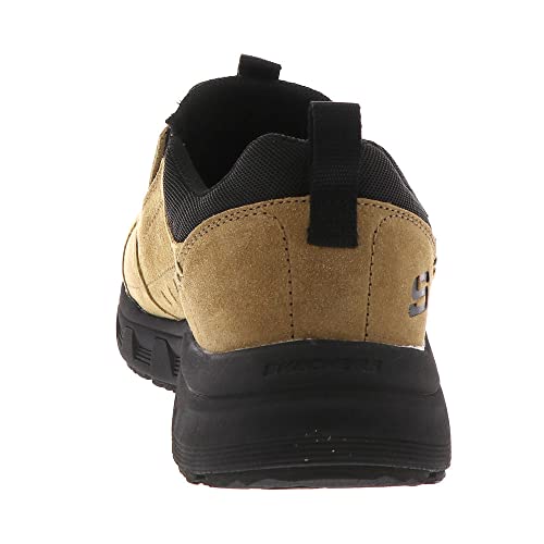 Image of Skechers Men's Oak Canyon Slip-on Sneaker (Brown /Black)