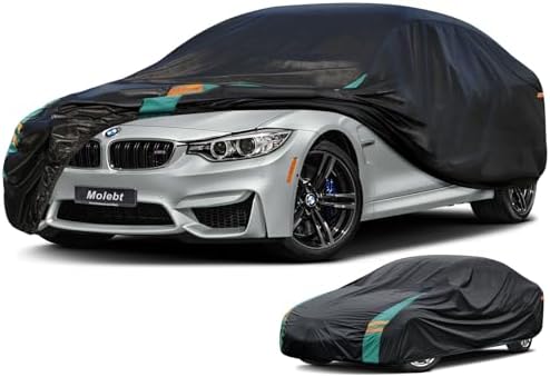 Kayme 7 Layers Sedan Car Cover Custom Fit BMW 5-Series (2010-2022