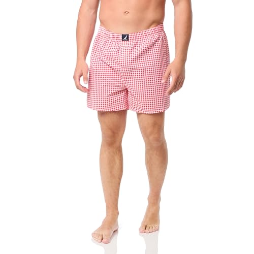 Nautica Men's Classic Cotton 3-pack Woven Boxer Boxer Shorts (pack of 3)