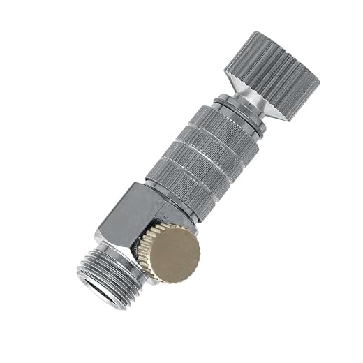 Master Airbrush Brand Airbrush Quick Release Disconnect Coupler & Plug with Airbrush Airflow Adjustment Control Valve 1/8 in. BSP Male and Female Connections