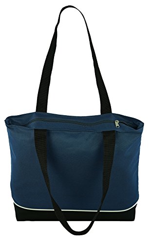 Image of Shoulder Tote Bag with Zipper