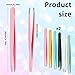 12 PCS Eyebrow Tweezers, Tweezer for Women Facial Hair Stainless Steel Double Sided Tweezer Precision Slanted Tweezers for Lash Extension Men Brow Ingrown Hair Removal(Multicolor)