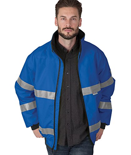 Charles River Apparel Men's Signal Hi-vis Waterproof Jacket (Regular & Big-Tall Sizes)