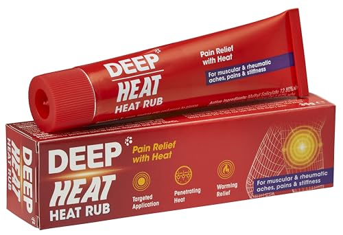 Deep Heat Heat Rub, For Muscular & Rheumatic Aches, Pain and Stiffness, 35g (Pack of 1)