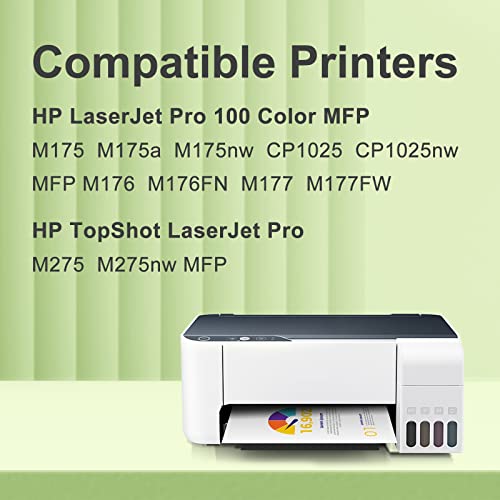 Cartouche HP M177fw toner couleur pour des impressions laser nettes - 2
