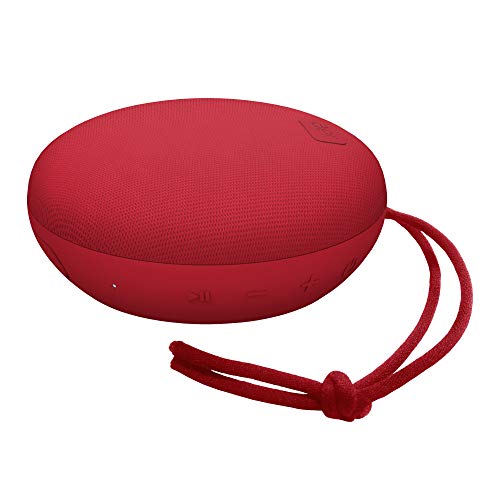 Caixa de Som sem Fio, Bluetooth, à Prova D´Água, 5W Rms, Aerbox, Vermelha, Aer By Geonav, Aercx01R