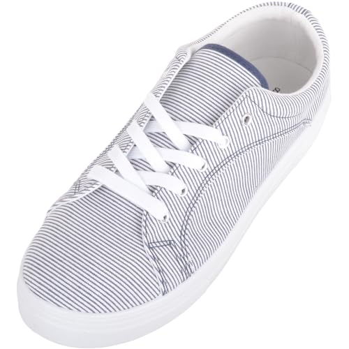 Chaussures à lacets femme en toile : look idéal pour vos terrasses