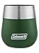 Coleman Claret Insulated Stainless Steel Wine Glass, Heritage Green, 13 oz.