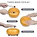 MUSCELL Steel Tongue Drum 6 Inches 8 Notes, Hand Drum with Bag, Music Book, Drumsticks, Mallet Holder and Finger Paddles, Thickened Carbon Steel, Continuous Echo for Meditation or Yoga (Golden)