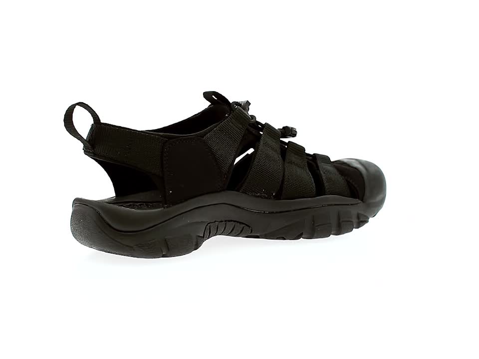 Amazon.com | KEEN mens Newport H2 Closed Toe Water Sandals, Black