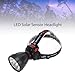 SPYMINNPOO LED Headlamp Solar Sensor, High Brightness, Aluminum Alloy Headlight with Solar Sensor Wear for Night Fishing, SPYMINNPOOhi9ov186wm