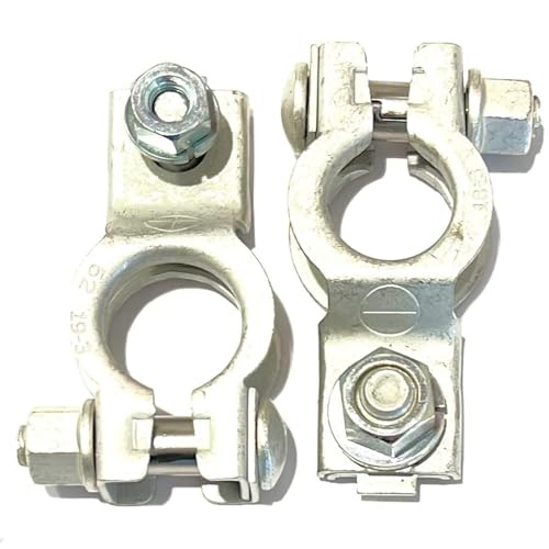 EDS 926-496 & 926-497 Battery Terminal Connectors | Positive & Negative Tin-Plated Copper Alloy Replacement | Direct-Fit for Chrysler/Dodge/Jeep & Similar Models | OEM-Style, Corrosion-Resistant