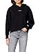 Produktbild Calvin Klein Jeans Damen Micro Branding Hoodie Pullover, Ck Schwarz, XS